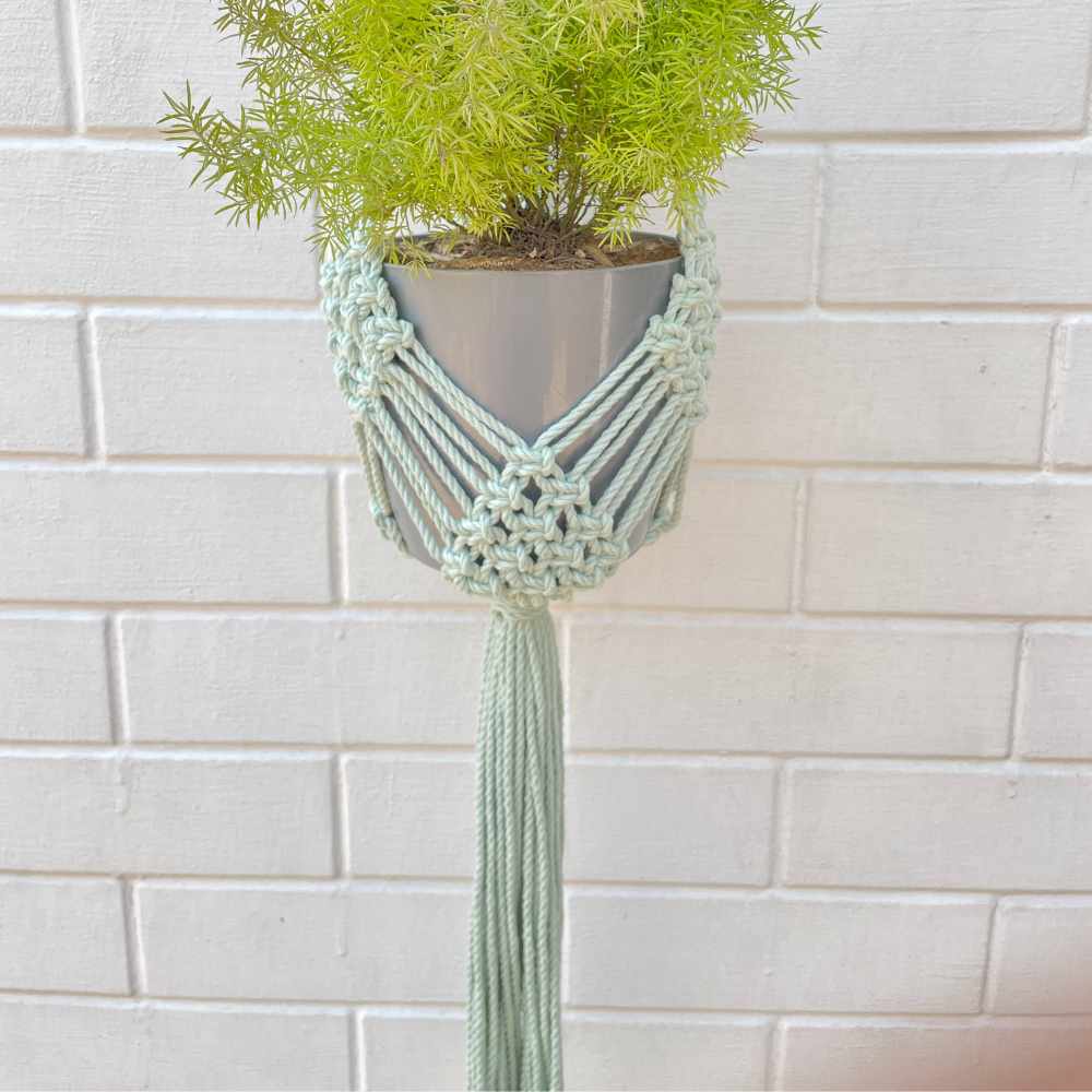 Bohemian Style Hand-Crafted Hanging Planter | Macrame | Hand-Made | Assorted Colours | 36 inch