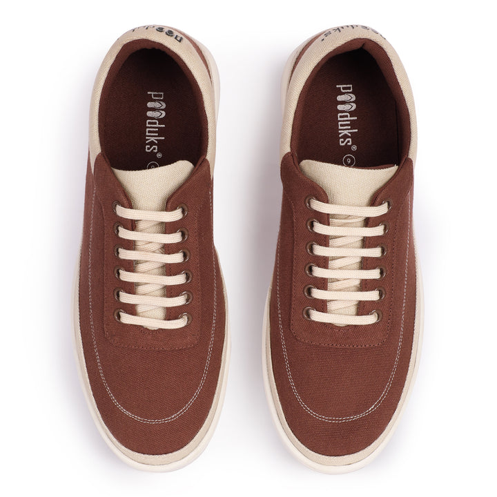 Wooden Brown Sneakers | Stay Sustainably Stylish From Dawn till Dusk | Odour Free