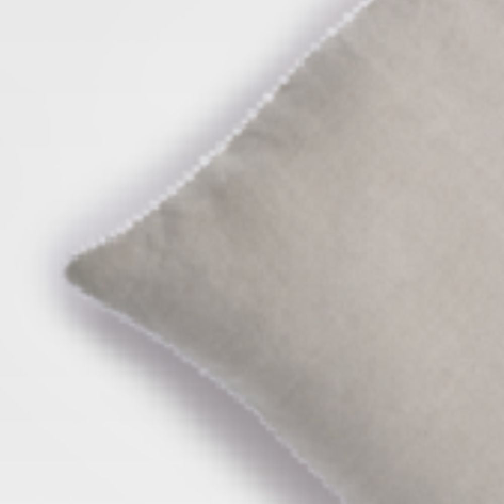 Linen Cushion Cover | Delightful Oatmeal | Great with Checks & Stripes Combo