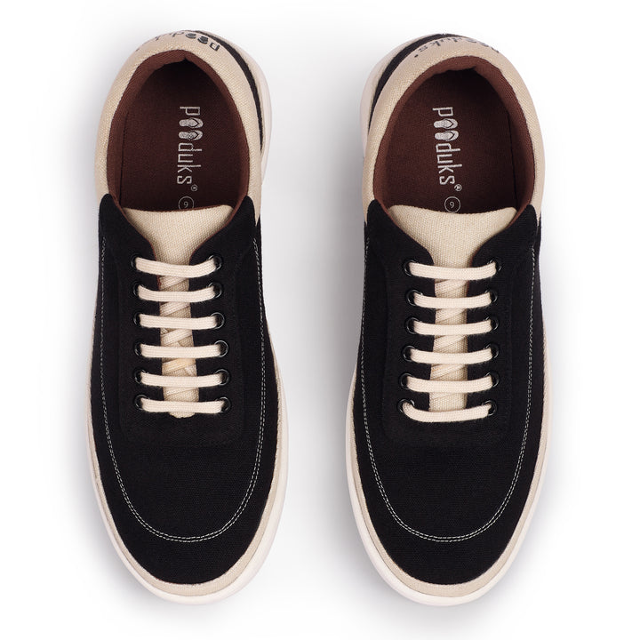 Anti-Skid Sneakers | Step Out With Green and Eco-Friendly Attitude | Black