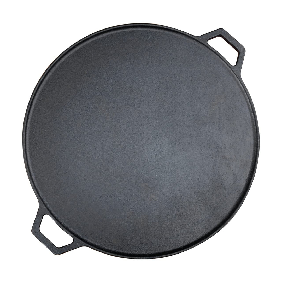 Cast Iron Dosa Tawa | Pre-Seasoned | Toxins & Chemical Coating Free | 12.5 Inches