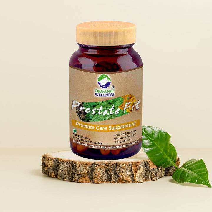 Prostate-Fit Supplements | Certified Organic | 100 % Vegan | Prostate Care Supplement | 90 Capsules