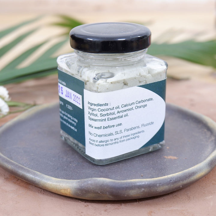 Spearmint Toothpaste | 100% Natural | Refreshing | Non Foaming Formula