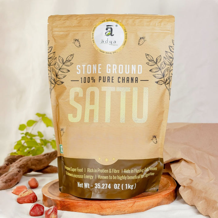 Sattu | Roasted Channa Flour | Gluten Free | Protein Rich Healthy Powder