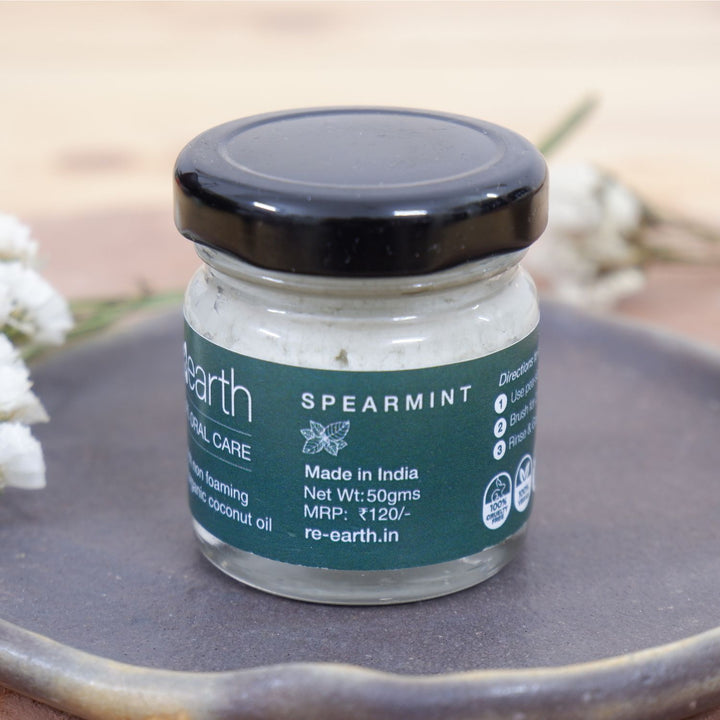 Spearmint Toothpaste | 100% Natural | Refreshing | Non Foaming Formula