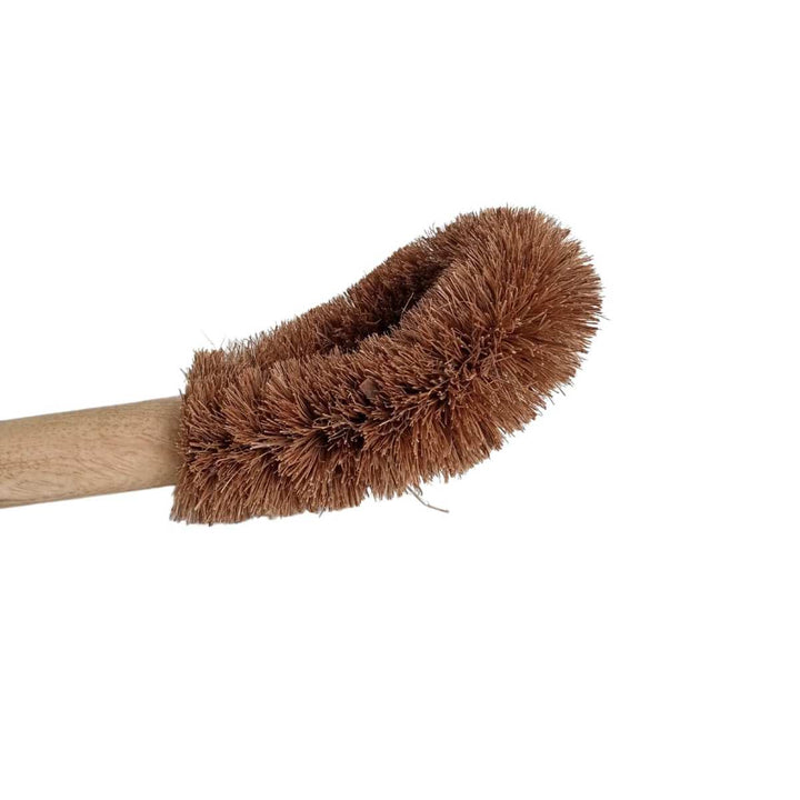 Toilet Cleaning Brush| Sustainable | Coconut Coir & Mango Wood | Set of 2