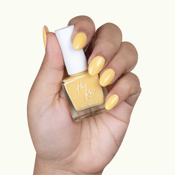 Beach Day Nail Serum | Bright Yellow | Creamy Texture | Hydrating | Vegan | 8 ML