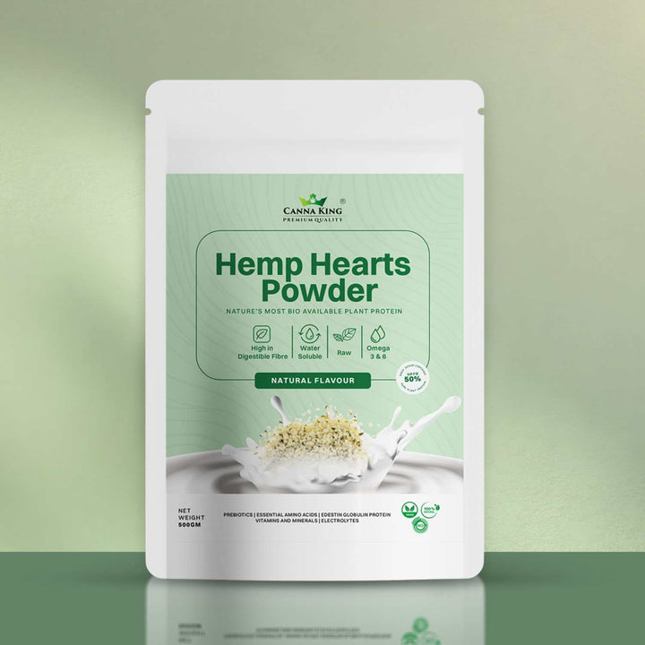 Hemp Heart Protein Powder | Unflavoured | Protein-Rich | Unsweetened | Water Soluble