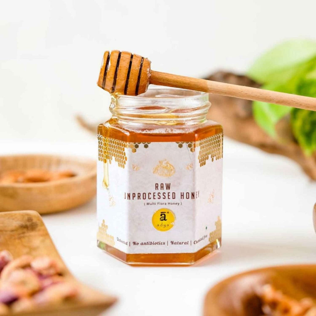 Multi Flora Raw Honey | 100% Pure | Raw & Unprocessed | Preservatives-Free