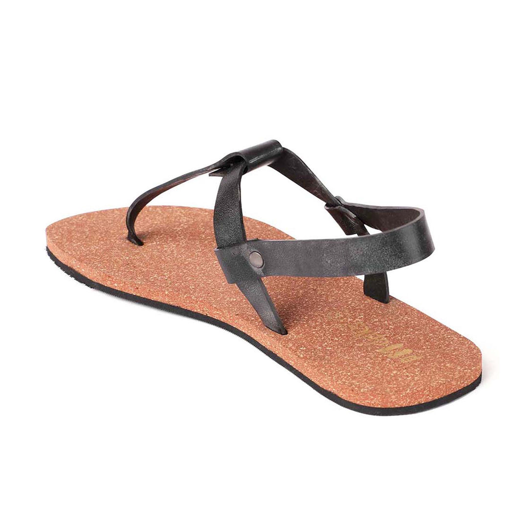 Cork Sandal | A Statement of Individuality & Sustainability | Unisex | Black & Brown