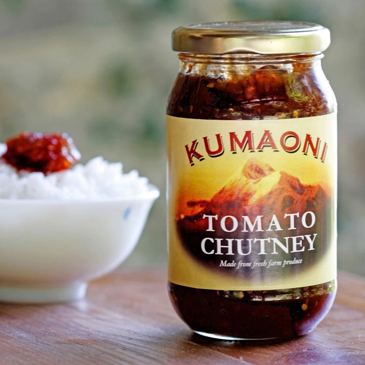 Tangy Tomato Chutney | A Great Condiment | Fresh From Himalayan Farm | Tangy and Sweet Flavour | 250 GM Bottle 