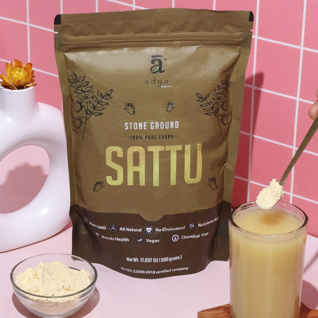 Sattu | Roasted Channa Flour | Gluten Free | Protein Rich Healthy Powder