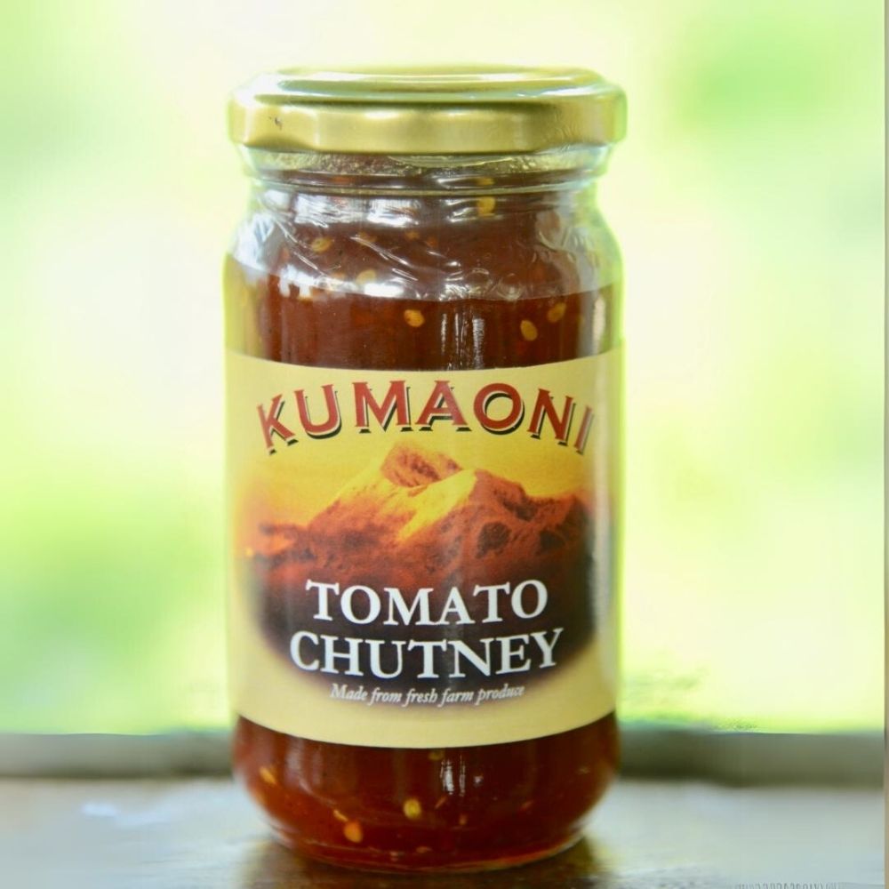 Tangy Tomato Chutney | A Great Condiment | Fresh From Himalayan Farm | Tangy and Sweet Flavour | 250 GM Bottle 