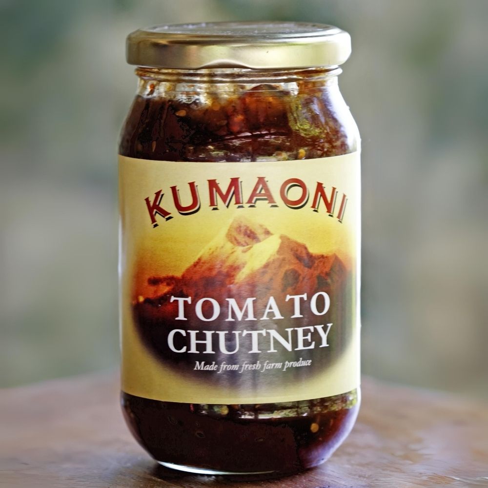 Tangy Tomato Chutney | A Great Condiment | Fresh From Himalayan Farm | Tangy and Sweet Flavour | 250 GM Bottle 