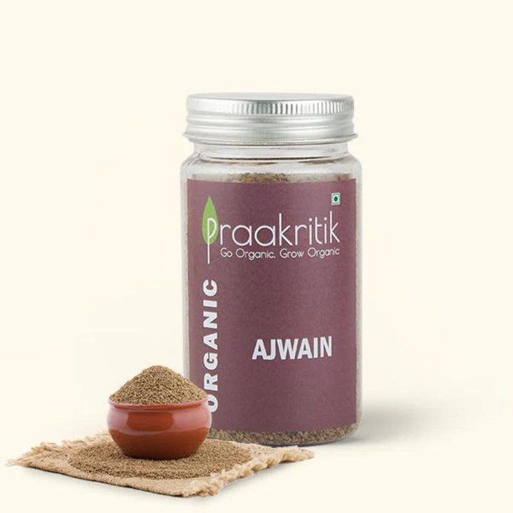 Organic Ajwain (Carom) Seeds | Mildly Bitter Flavour | Aids Digestion | 100 GM