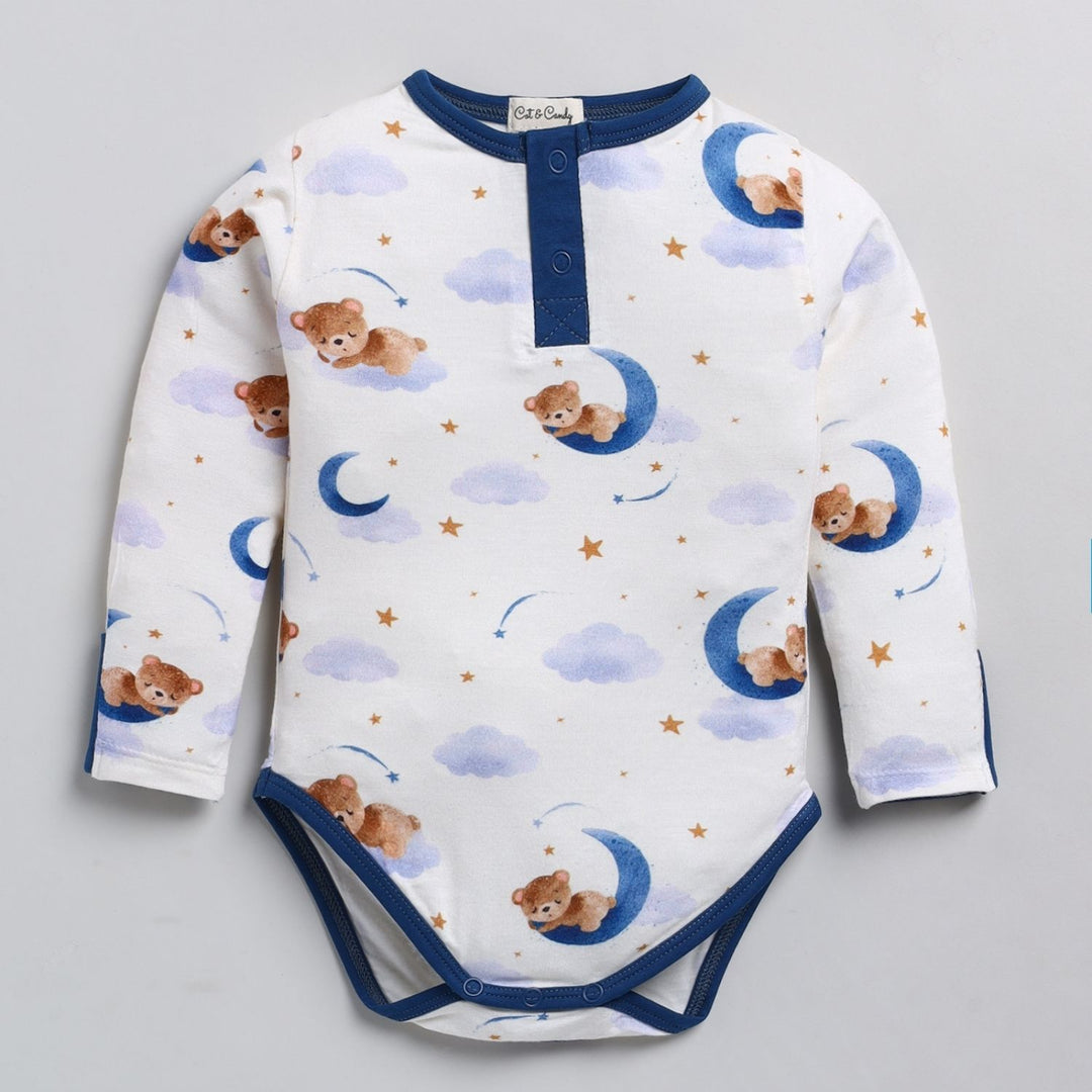 Dream Print Baby Bodysuit | Organic Bamboo Jersey | Eco-Friendly