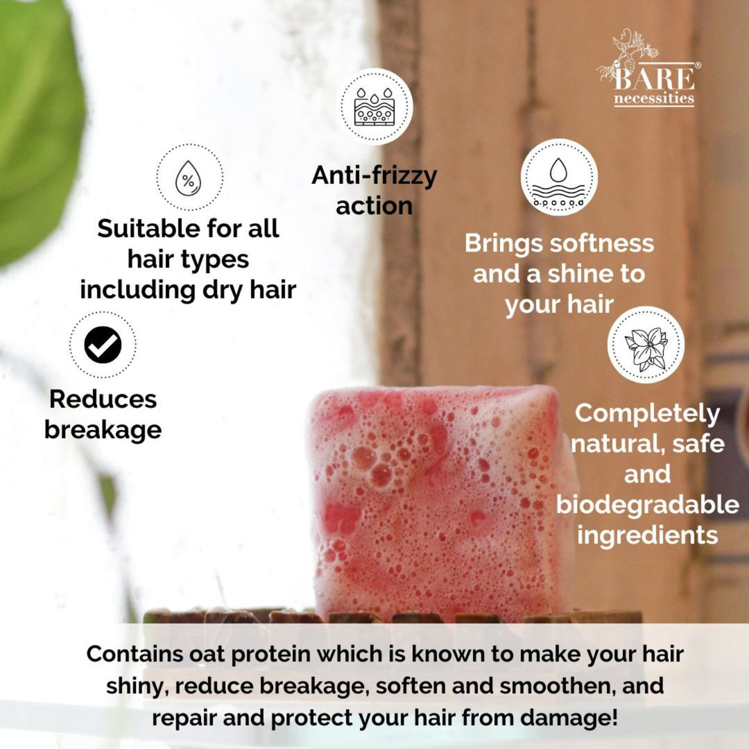 Crans N' Roses Shampoo Bar | Hydrating | Earth-Friendly | 85 GM