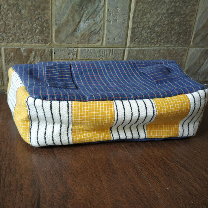 Quirky Blue & Mustard Fanny Pack | Stylish & Functional