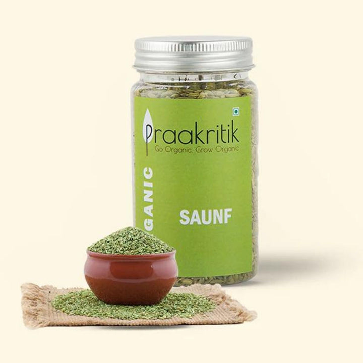 Organic Saunf (Fennel) Seeds | Helps Digestion | Removes Bad Breath | 100 GM