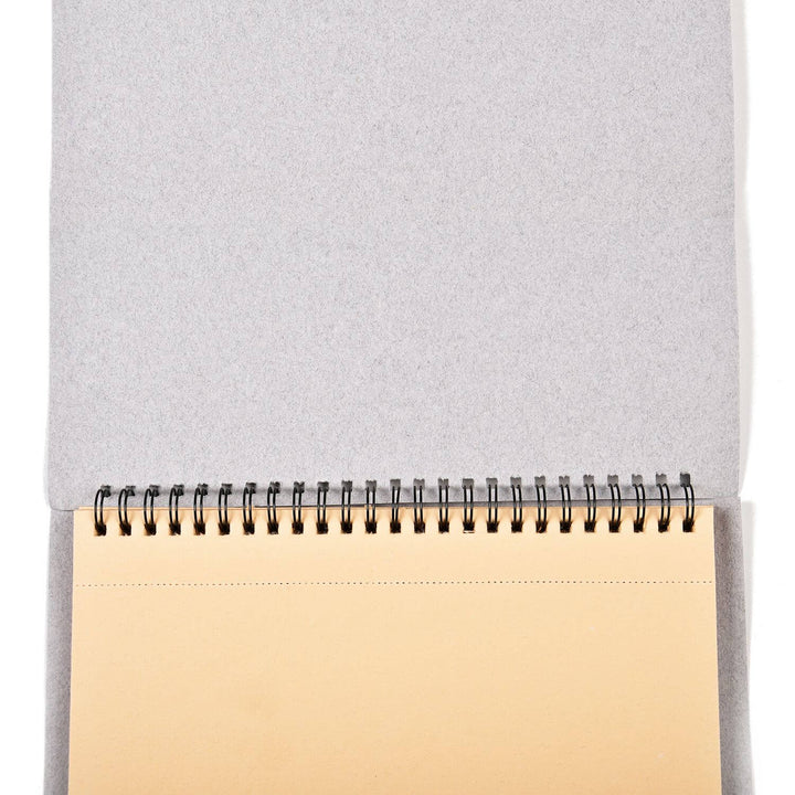 Handmade Paper Sketch Book | Acid-Free & Tree-Free Paper | 13" x 9" Beige