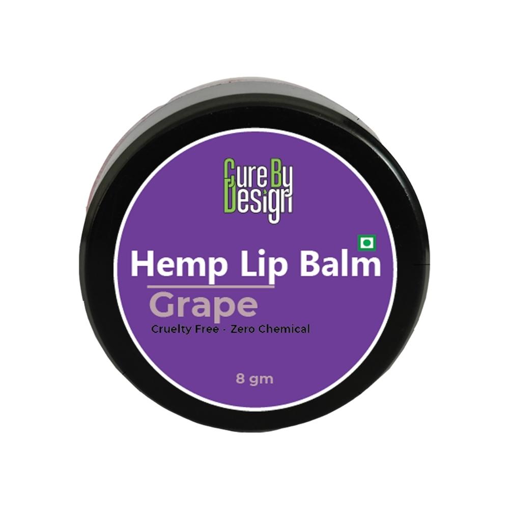 Hemp Lip Balm Grape | Hydrating | Plant Based | Zero Chemicals | 8 GM