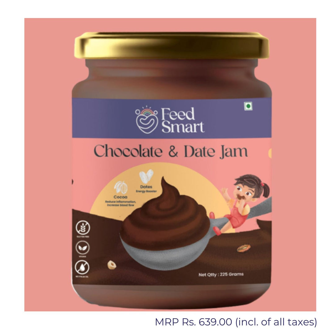 Chocolate And Date Jam | Nutritious-Vegan | No Sugar-Added Colours & Flavours