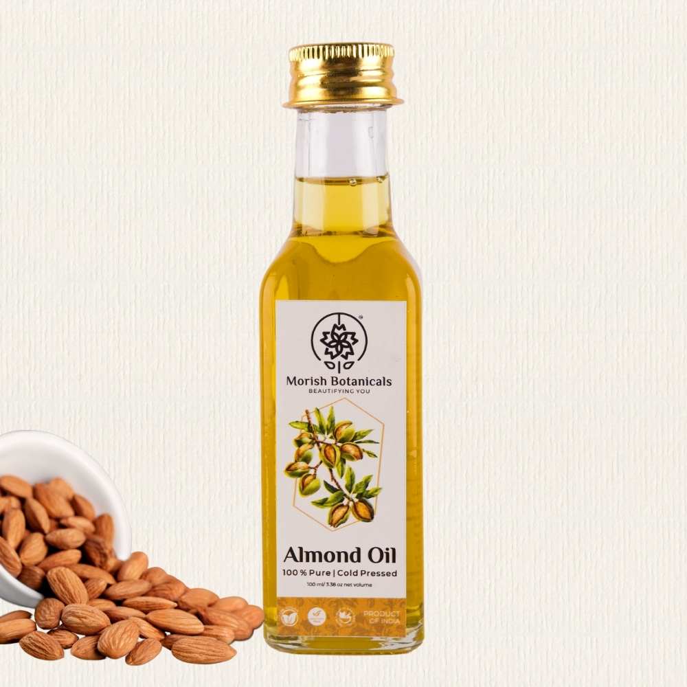 Sweet Almond Oil | Cold Pressed | Skin Care | Hair Growth | Anti-Ageing | 100 ML