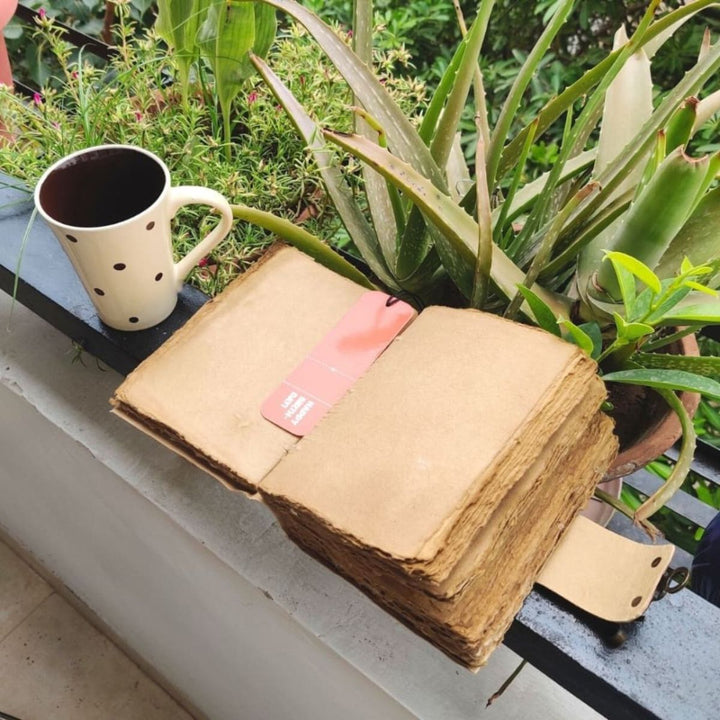 Handmade Cork & Recycled Paper Journal | Eco-Friendly | Sustainable | Jumbo