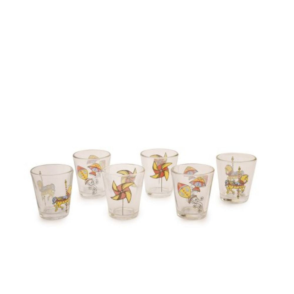 Golgappa and Shot Glasses | Glassware | Quirky and Smart | Set Of 6