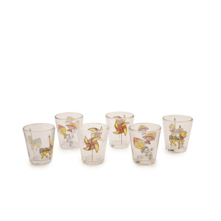 Golgappa and Shot Glasses | Glassware | Quirky and Smart | Set Of 6