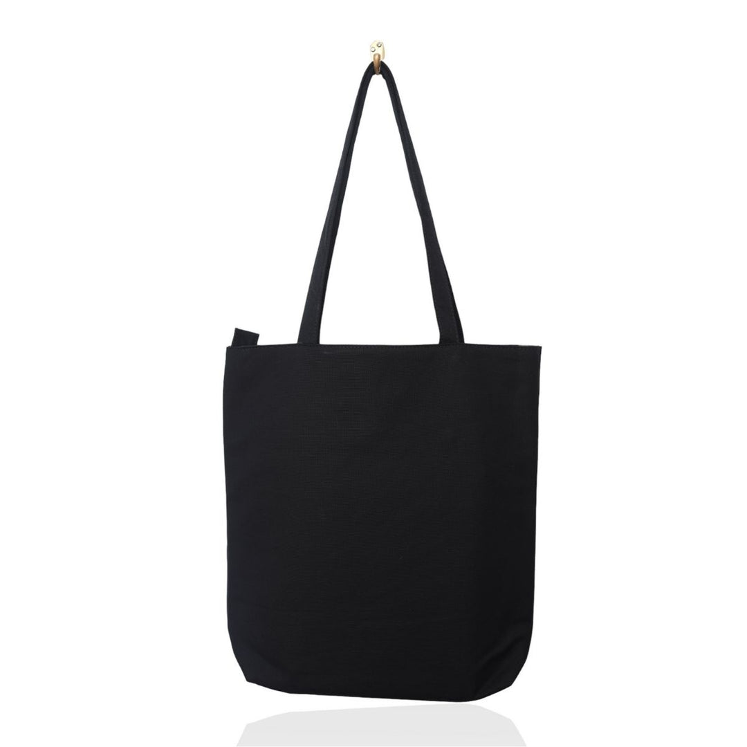 Hand-Crafted Cotton Tote Bag | Gadget Safe | Apologies In Cash Only