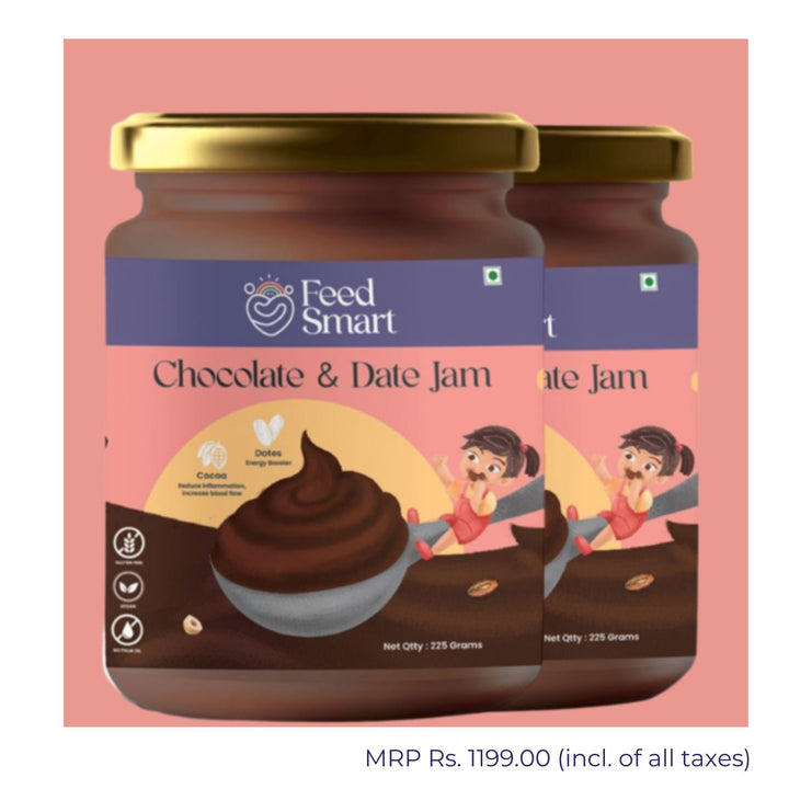 Chocolate And Date Jam | Nutritious-Vegan | No Sugar-Added Colours & Flavours