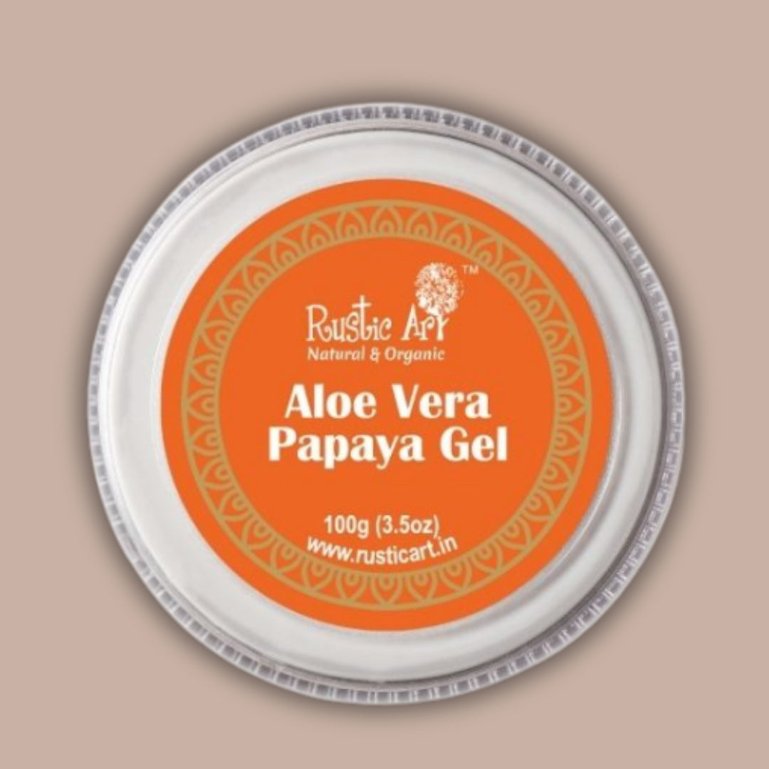 Aloe Vera Papaya Gel with Niacinamide | Nourish-Brighten-Soothing | Vegan