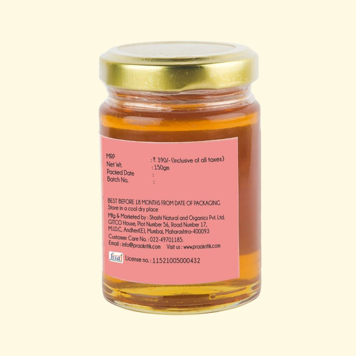 Acacia Honey | 100 % Pure, Raw & Natural | Antibacterial | Certified Organic