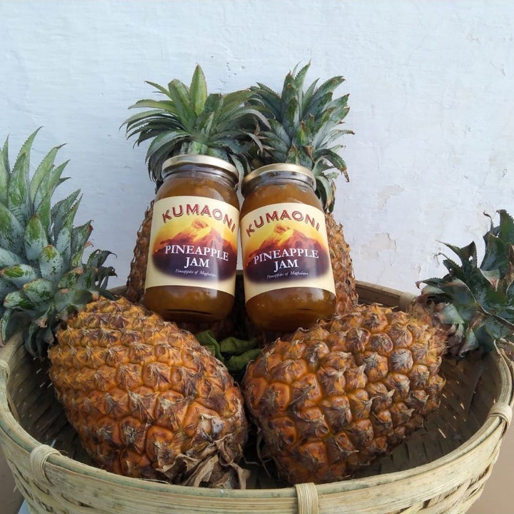 Pineapple Jam | Organic & Natural Ingredients | Tastefully Nutritious | Chemical Free | 250 GM Bottle 