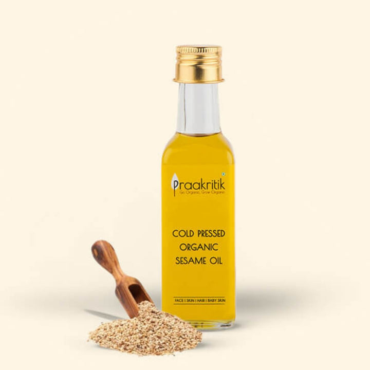 Organic Cold Pressed Sesame Oil | Pure Til Oil | Anti-Inflammatory & Anti-oxidant