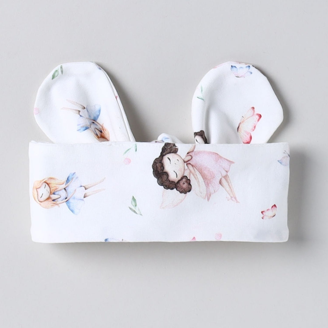 Fairytale Print Ultra Soft Baby Headband | 100% Cotton | Hair Accessory