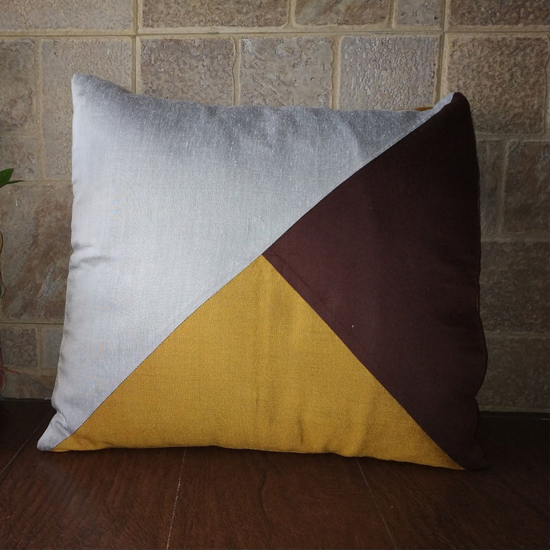 Geometrical Cushion Cover | Smart and Suave Look | 16" x 16"