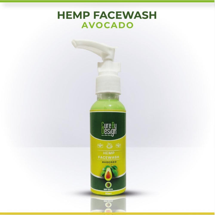 Hemp & Avocado Facewash | Acne Control | Hydrating | 50 ML