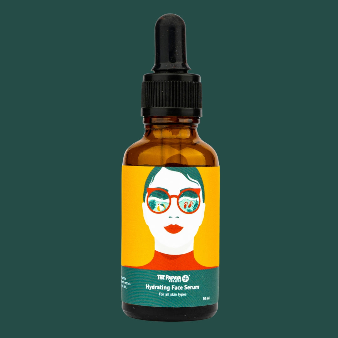 Face Serum | Good For Skin Hydration & Glow | Vegan | Chemical Free | 30 ML 