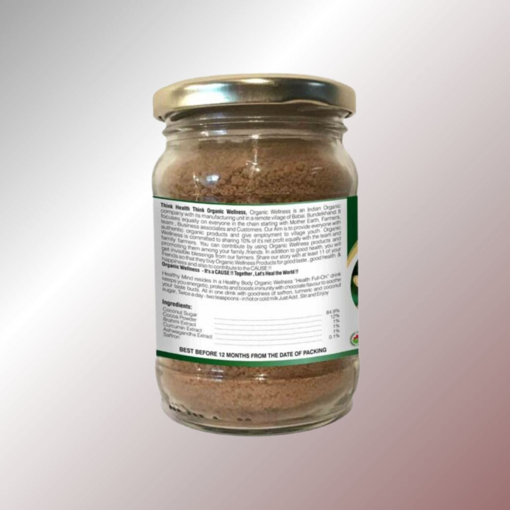 Health Full on | Chocolate Milk Mix | Supports Liver Function | Improves Skin Complexion | 200 GM