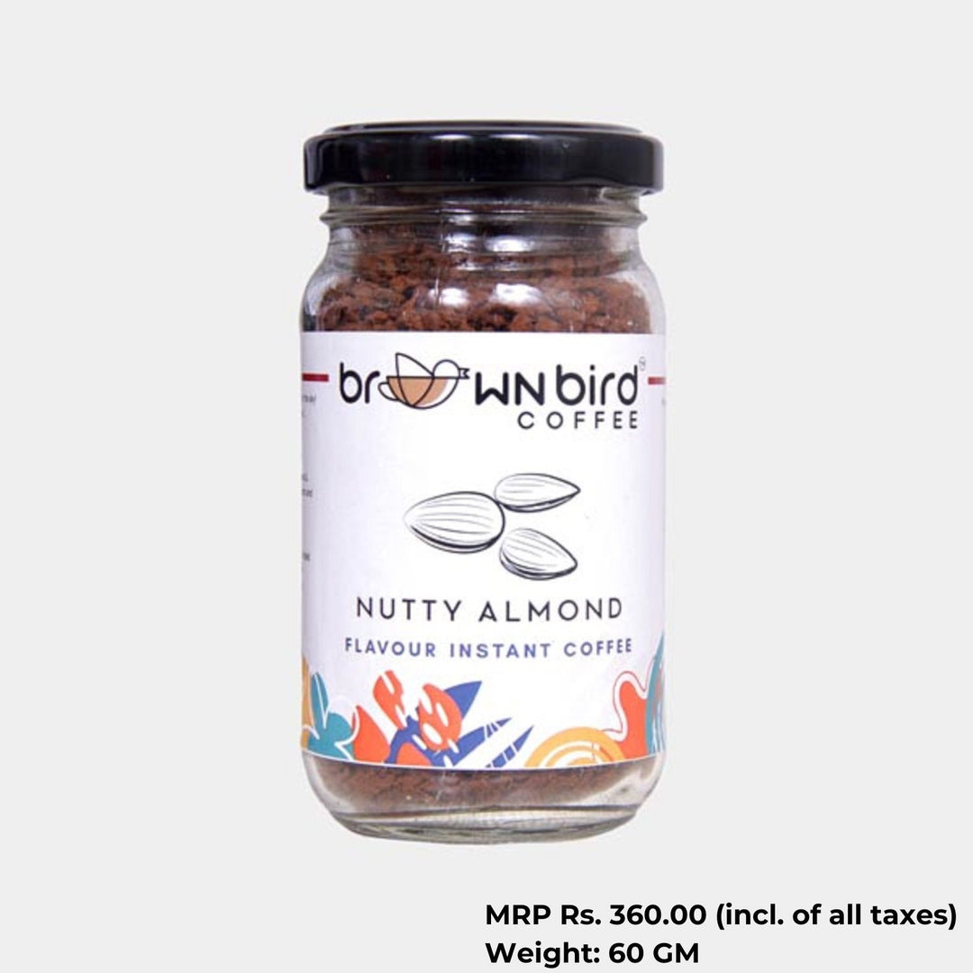 Nutty Almond Instant Coffee | Granular Powder | Woody & Toasty Flavoured