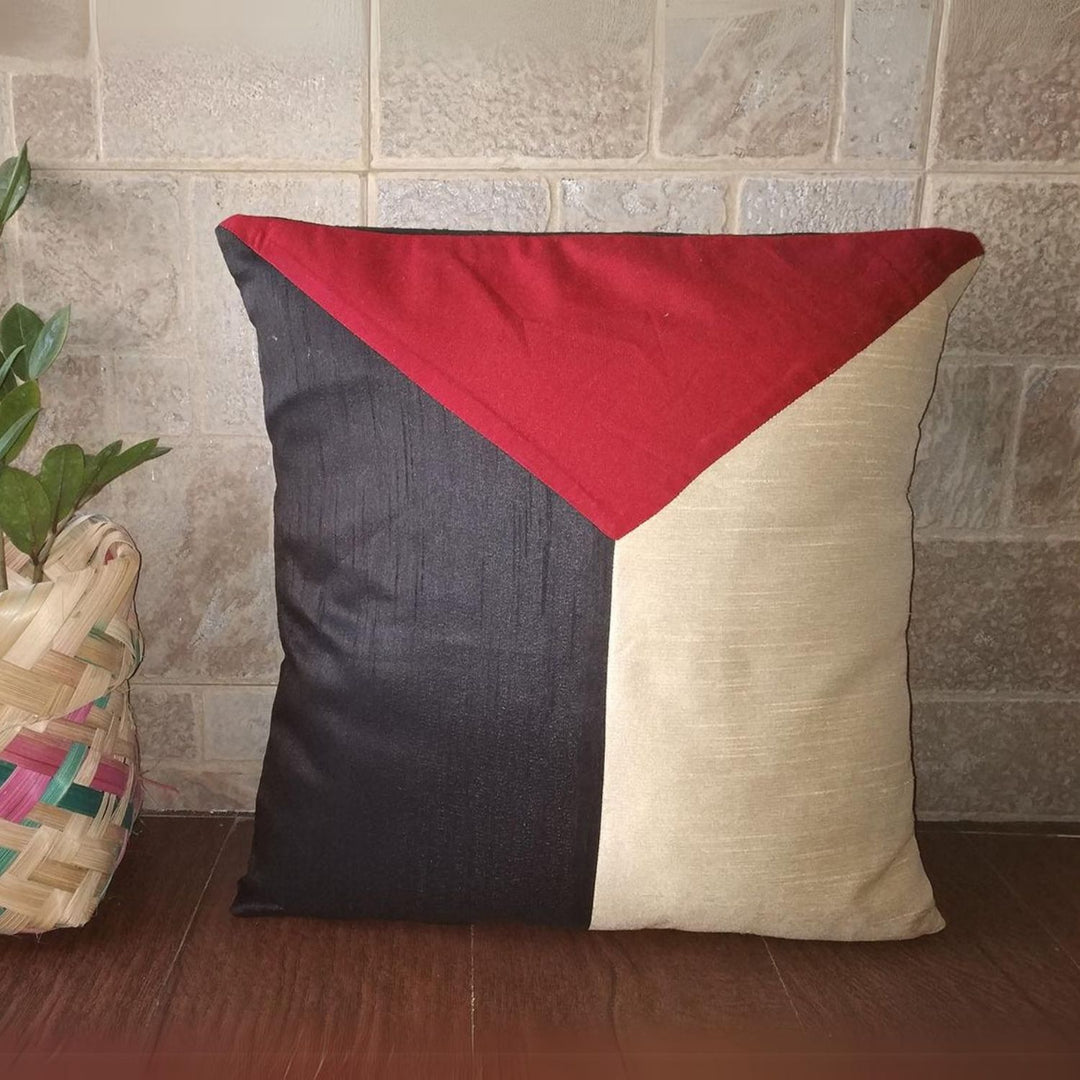 Geometrical Cushion Cover | Modern Home Décor | 16" x 16"