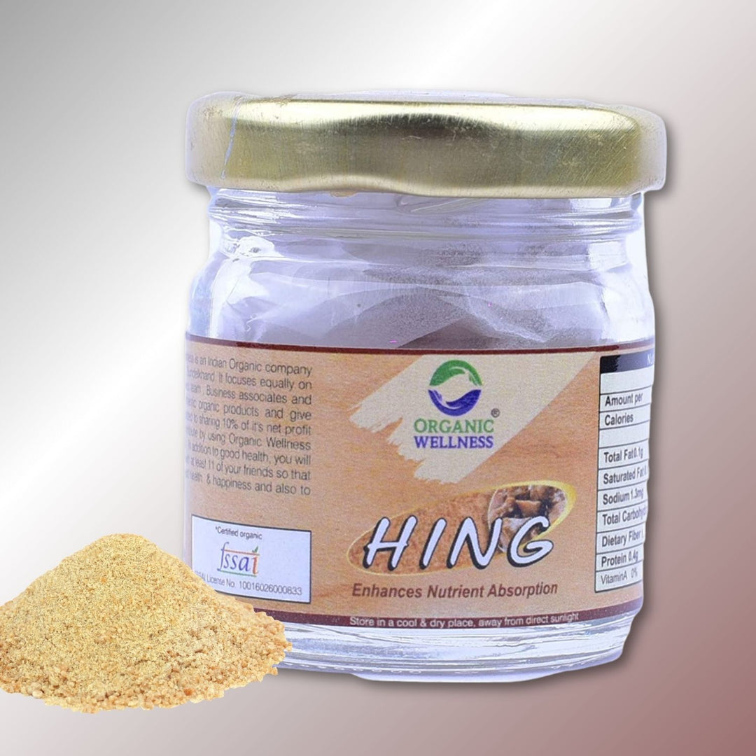 Organic Hing (Asafoetida) | Pure & Natural | Anti-Flatulent Agent | 5 GM