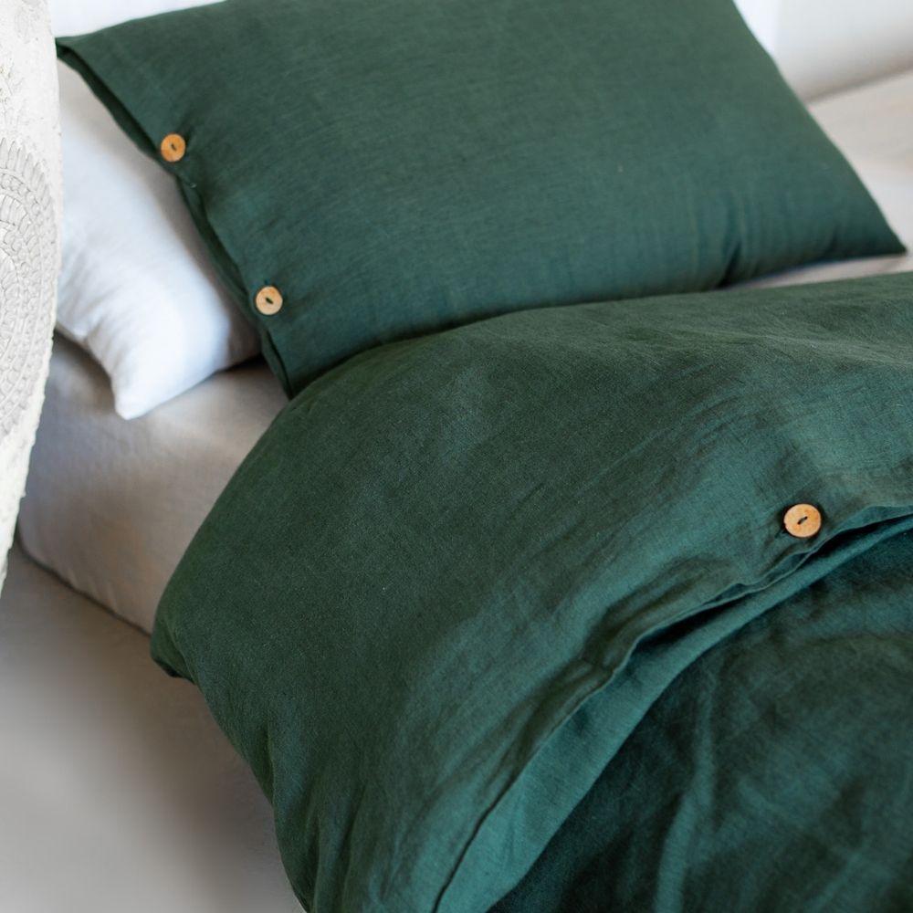 Linen Duvet Cover Set | Eco-Friendly & Sustainable Choice | Easy Wash