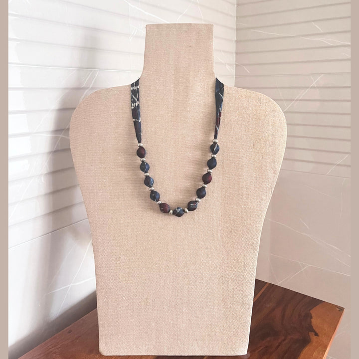 Indigo Blue Neck Jewelry | Chain of Beads | Aesthetically Designed and Artistic