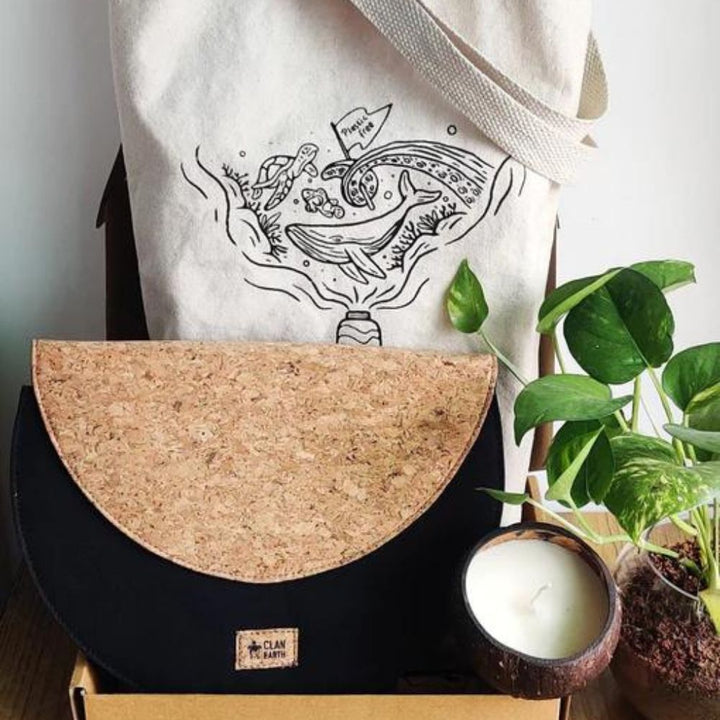 Gifts for Her | Clutch, Tote  & Candle Set | 