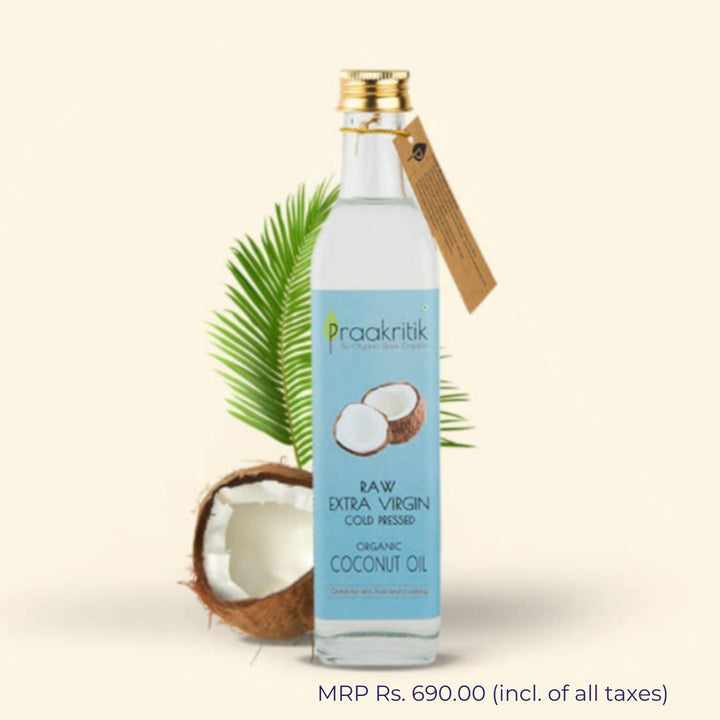 Organic Cold Pressed Extra Virgin Coconut Oil | Purest Quality | Hair & Skin Oil