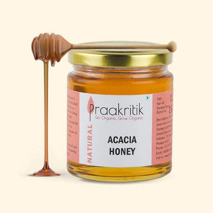 Acacia Honey | 100 % Pure, Raw & Natural | Antibacterial | Certified Organic