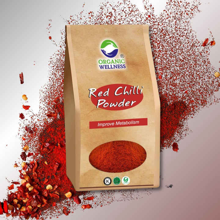 Organic Red Chilli Powder | Pure & Natural | Boost Metabolism & Immunity | 100 GM